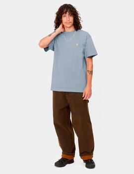 Camiseta CARHARTT CHASE - Mirror/Gold