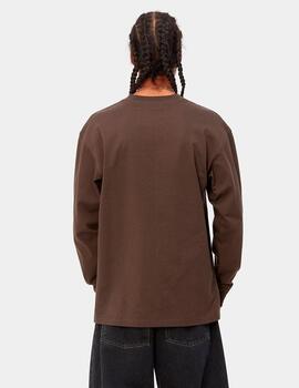 Camiseta Manga Larga CARHARTT AMERICAN SCRIPT - Buckeye