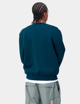 Sudadera CARHARTT SWEAT - Squid/Salt