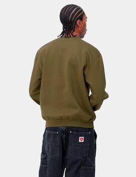 Sudadera CARHARTT SWEAT - Highland/Cassis