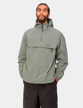 Canguro CARHARTT WINDBREAKER - Smoke Green/Black