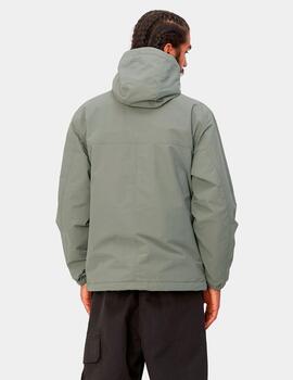 Canguro CARHARTT WINDBREAKER - Smoke Green/Black