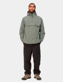 Canguro CARHARTT WINDBREAKER - Smoke Green/Black