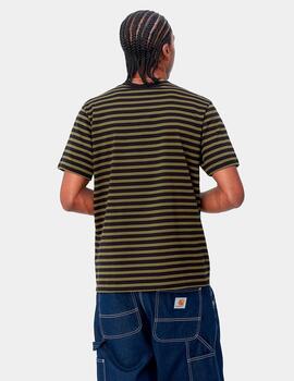 Camiseta CARHARTT SEIDLER POCKET - Highland/Black