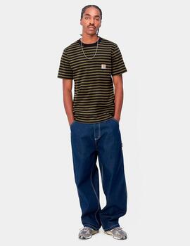 Camiseta CARHARTT SEIDLER POCKET - Highland/Black