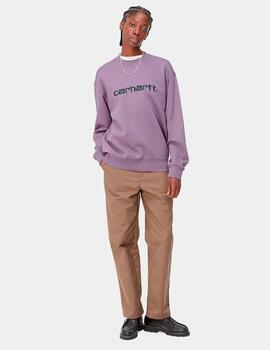 Sudadera W' CARHARTT SWEAT - Purple/Green