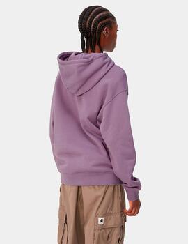 Sudadera W' HOODED CARHARTT - Purple/Green