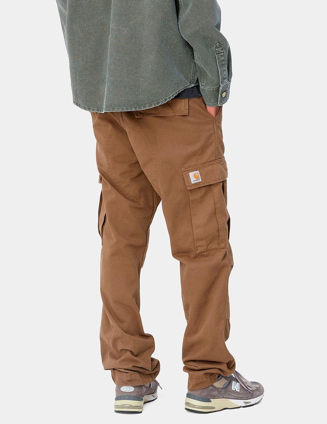 Pantalón CARHARTT REGULAR CARGO - Tamarind Garment Dyed