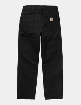 Pantalón CARHARTT WIP SINGLE KNEE - Black Rinsed