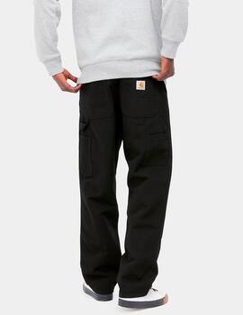 Pantalón CARHARTT WIP DOUBLE KNEE - Black Rinsed
