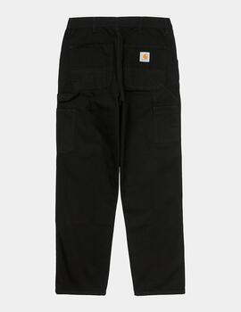 Pantalón CARHARTT WIP DOUBLE KNEE - Black Rinsed