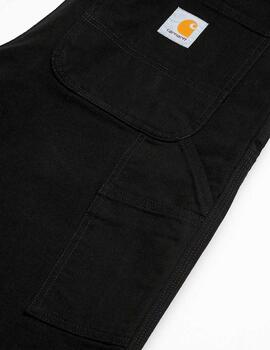 Pantalón CARHARTT WIP DOUBLE KNEE - Black Rinsed