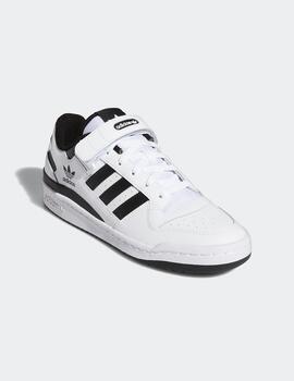 Zapatillas FORUM LOW - White/White/Black