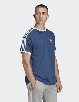 Camiseta Adidas 3 STRIPES TEE - Azul