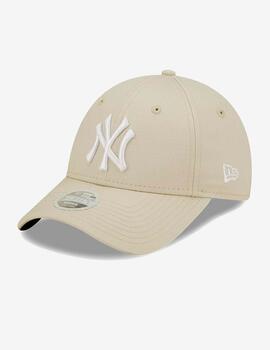 Gorra NEW ERA 940 LEAGUE ESS NEYYAN - Stone/White