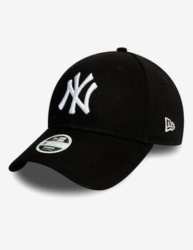 Gorra NEW ERA 940 LEAGUE ESSENTIAL NEYYAN - Black/White