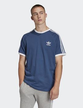 Camiseta Adidas 3 STRIPES TEE - Azul