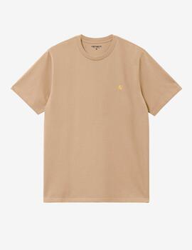 Camiseta CHASE- Sable / Gold