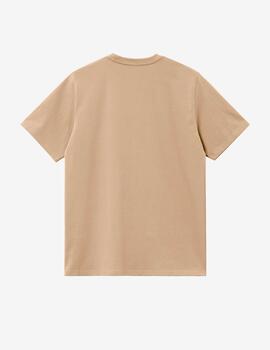 Camiseta CHASE- Sable / Gold