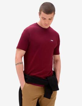 Camiseta VANS LEFT CHEST LOGO - Blackberry Wine