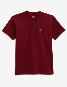 Camiseta VANS LEFT CHEST LOGO - Blackberry Wine