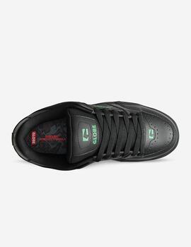 Zapatillas GLOBE TILT - Black/Green/Mosaic