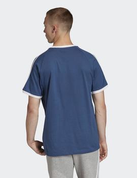 Camiseta Adidas 3 STRIPES TEE - Azul