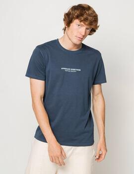 Camiseta KAOTIKO WASHED EXPECT NOTHING - Navy