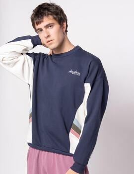 Sudadera Crew KAOTIKO MUNICH - Navy/Ivory