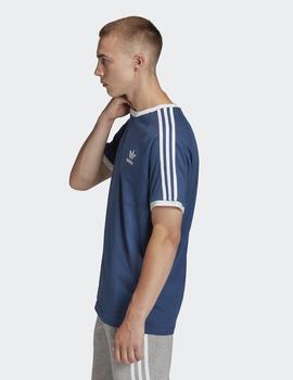 Camiseta Adidas 3 STRIPES TEE - Azul