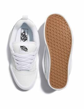 Zapatillas VANS KNU SKOOL - Leather True White