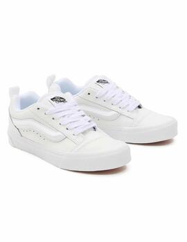 Zapatillas VANS KNU SKOOL - Leather True White
