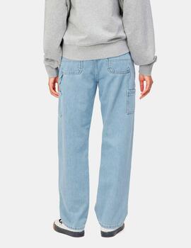 Pantalón CARHARTT W' PIERCE - Blue Stone Bleached