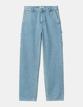 Pantalón CARHARTT WIP W' PIERCE - Blue Stone Bleached