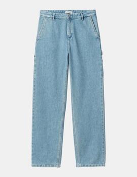 Pantalón CARHARTT W' PIERCE - Blue Stone Bleached