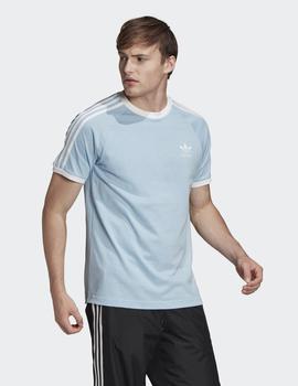 Camiseta Adidas 3 STRIPES - Azul claro