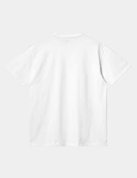 Camiseta CARHARTT CHASE- White / Gold