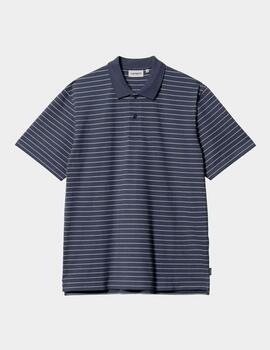 Polo CARHARTT WIP CASON - Blue