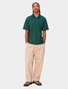 Polo CARHARTT WIP CASON - Chervil