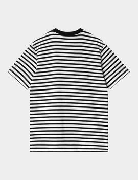 Camiseta CARHARTT SEIDLER POCKET - Black / White