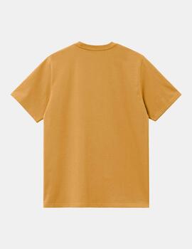 Camiseta CARHARTT CHASE- Sunray / Gold