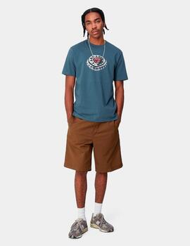 Camiseta CARHARTT WIP BOTTLE CAP - Naval