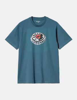 Camiseta CARHARTT BOTTLE CAP - Naval