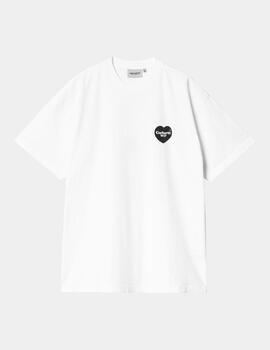 Camiseta CARHARTT HEART BANDANA - White / Black