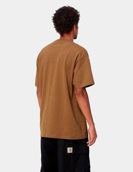 Camiseta CARHARTT ONYX - Hamilton Brown / Black