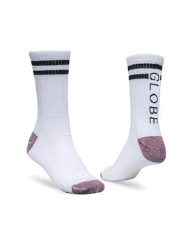 Calcetines GLOBE CARTER CREW (PACK DE 5) - White/Assorted