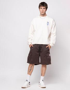 Sudadera Crew  KAOTIKO KOI - Ivory