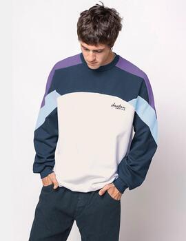 Sudadera Crew KAOTIKO DRU - Bone/Grape/Navy/Cloud