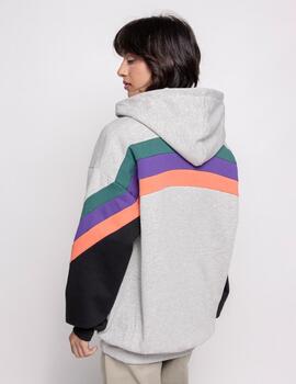 Sudadera Capucha KAOTIKO WALKER - Gray/Basil/Purple/Coral/