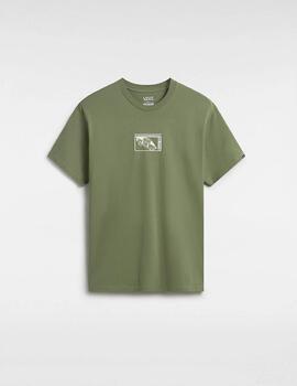 Camiseta VANS TECH BOX - Olivine